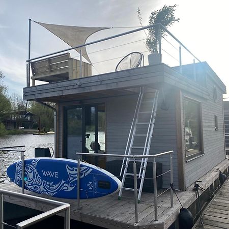 Hausboot Off Im Diamantgraben An Der Elbe Hotel Hamburg-Harburg Buitenkant foto
